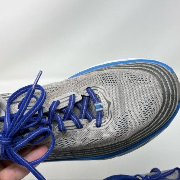 HOKA  One One Bondi 6 Mens Size 11.5 Blue Gray Sneakers  Running scratched main image 15